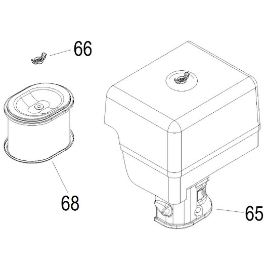 Воздушный фильтр Champion PC1645RH